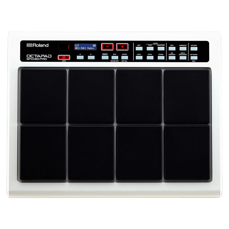 Roland Octapad SPD-20 Pro ; Roland OCTAPAD SPD-20 Pro Digital Percussion Pad ; Roland OCtapad SPD 20 Pro Rear Panel