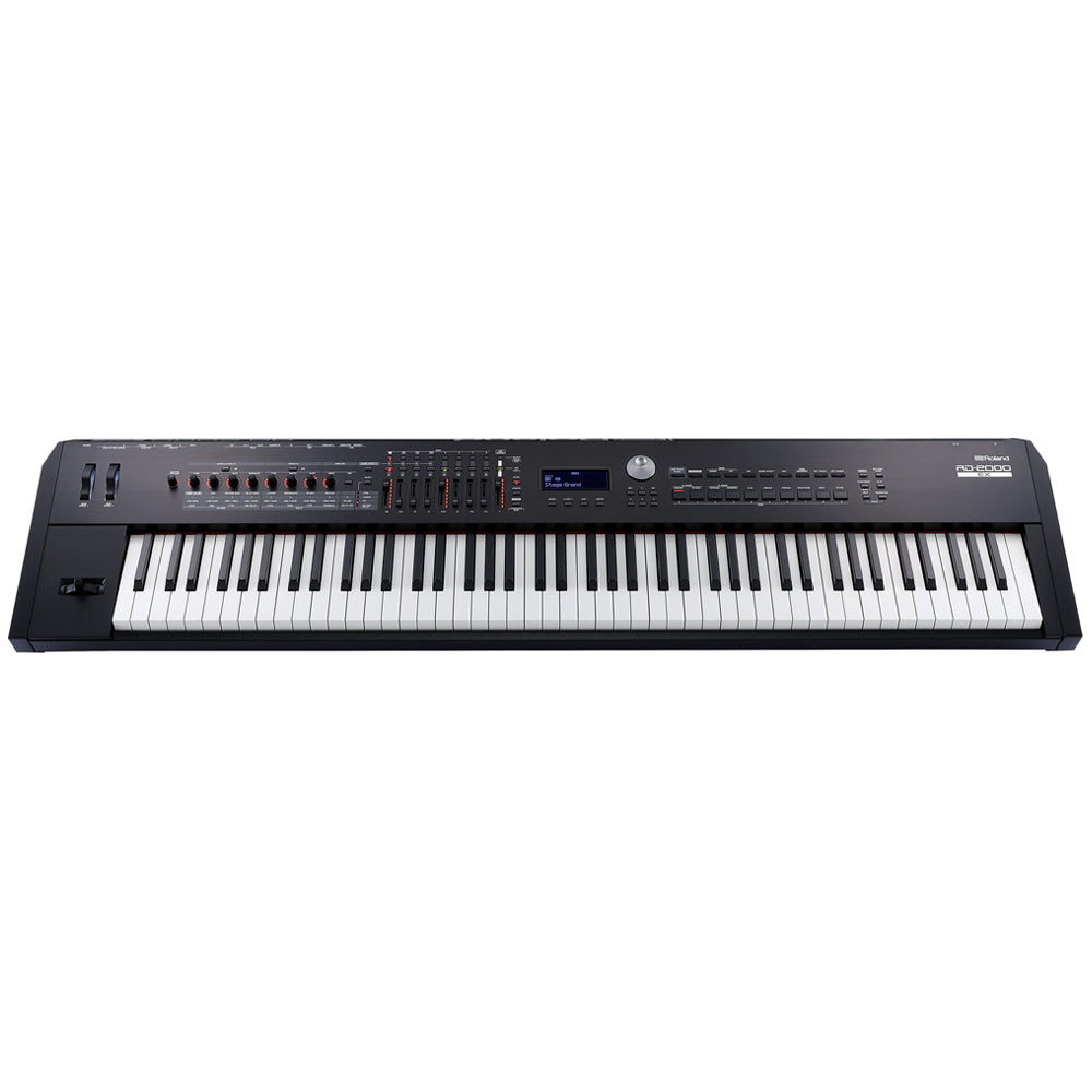 Roland RD-2000 EX Stage Piano ; Roland RD-2000 EX Stage Piano Front Angle ; Roland RD-2000 EX Stage Piano Top Angle ; Roland RD-2000 EX Stage Piano Rear