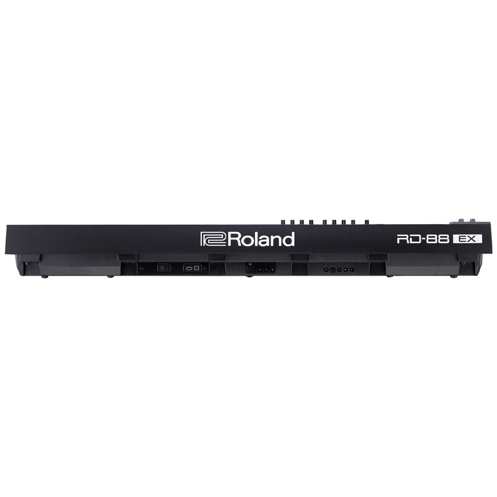 Roland RD-88EX Digital 88 Key Stage Piano ; Roland RD-88EX Digital 88 Key Stage Piano Left Angle ; Roland RD-88EX Digital 88 Key Stage Piano Right Angle ; Roland RD-88EX Digital 88 Key Stage Piano Rear
