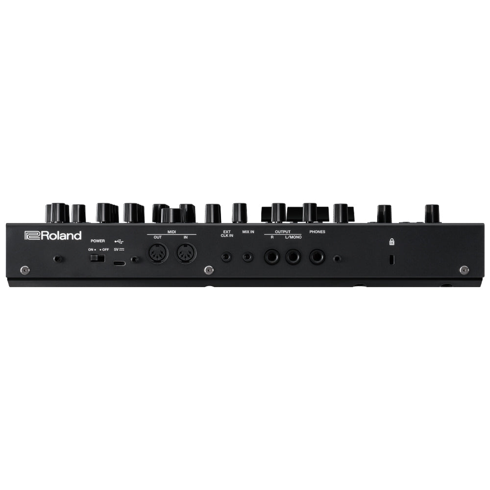 Roland SH-4d Synthesizer Front ; Roland SH-4d Synthesizer Front Angle ; Roland SH-4d Synthesizer Side Angle ; Roland SH-4d Synthesizer Rear