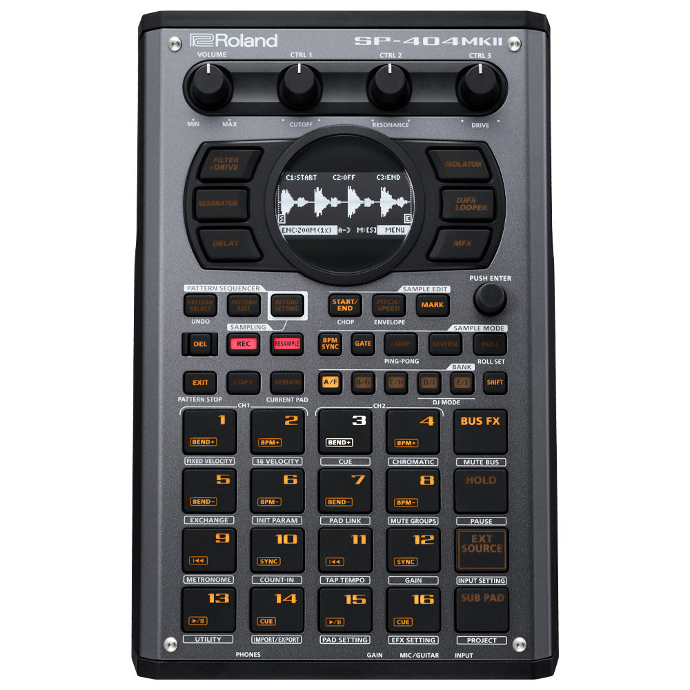 Roland SP404MK2 Top ; Roland SP404MK2 Top Side ; Roland SP404MK2 Bottom Side ; Roland SP404MK2 Side ; Roland SP404MK2 Overview