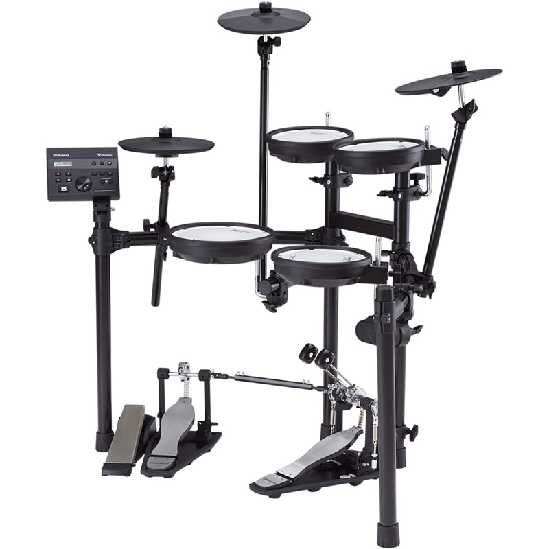 Roland TD-07DMK V-Drums angle ; Roland TD-07DMK V-Drums top ; Roland TD-07DMK V-Drums module ; Roland TD-07DMK V-Drums back