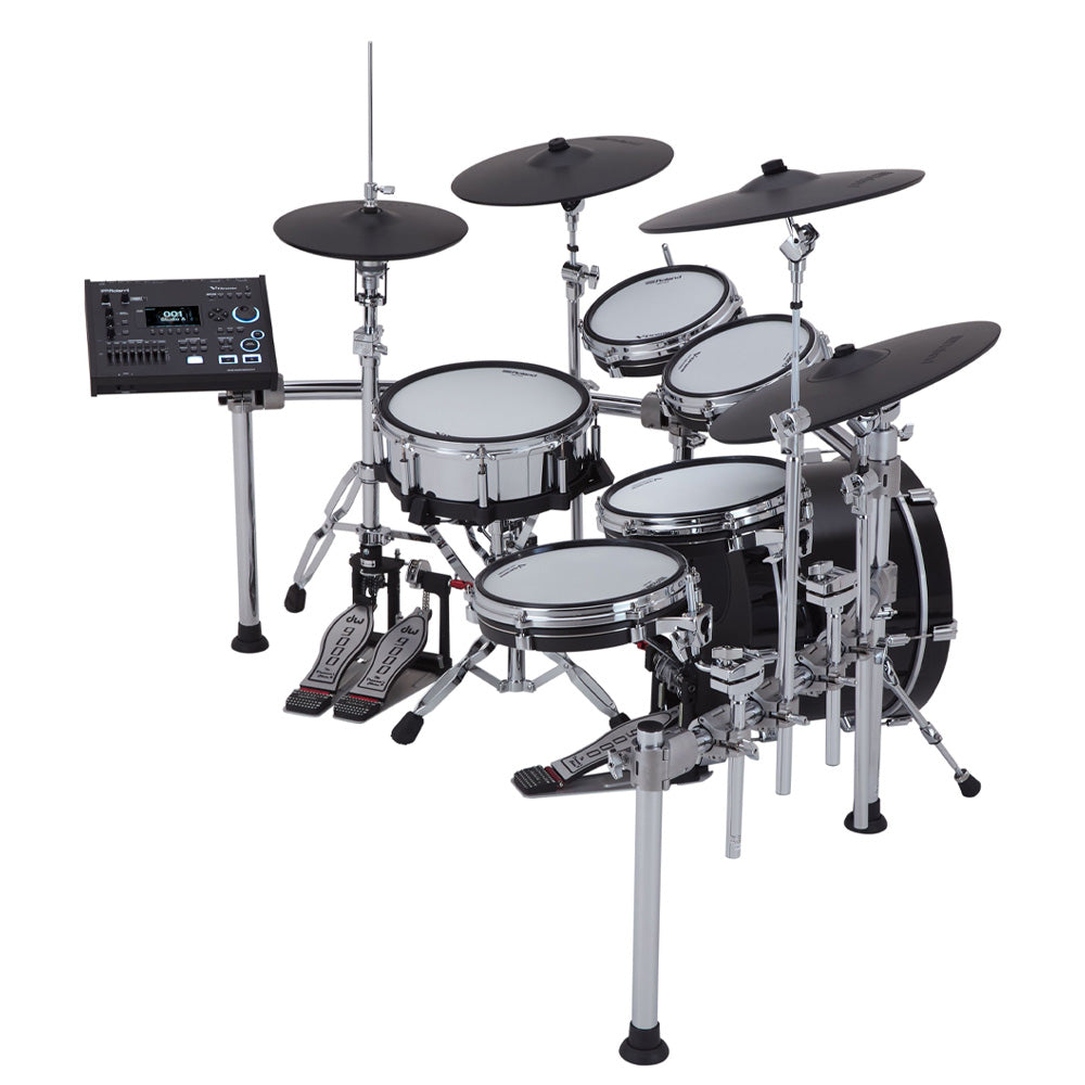 Roland TD716 V-Drums Digital Drumkit Front ; Roland TD716 V-Drums Digital Drumkit Angle ; Roland TD716 V-Drums Digital Drumkit Rear ; Roland TD716 V-Drums Digital Drumkit Above