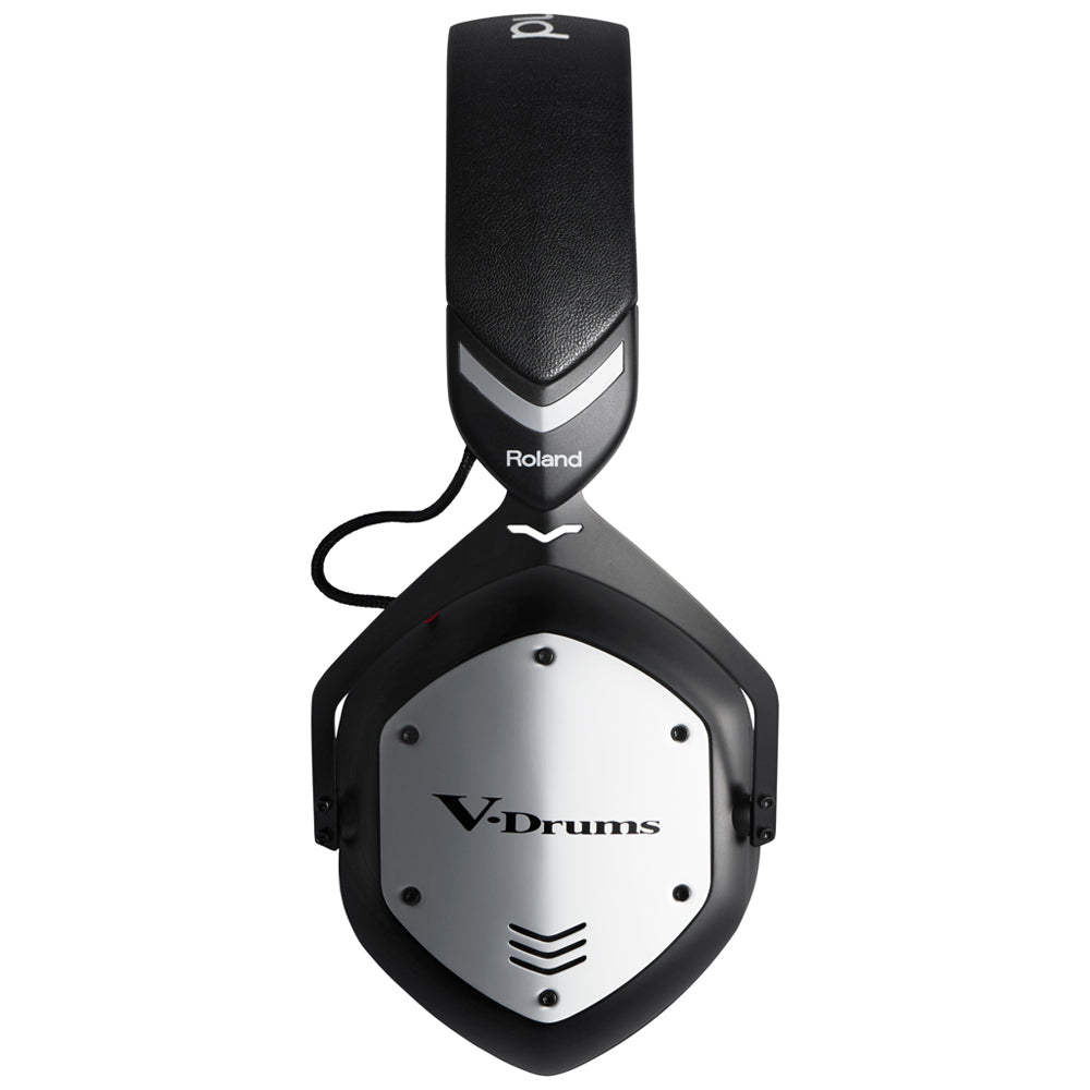 Roland VMH-D1 V-Drums Headphones Profile ; Roland VMH-D1 V-Drums Headphones Side ; Roland VMH-D1 V-Drums Headphones Accessories