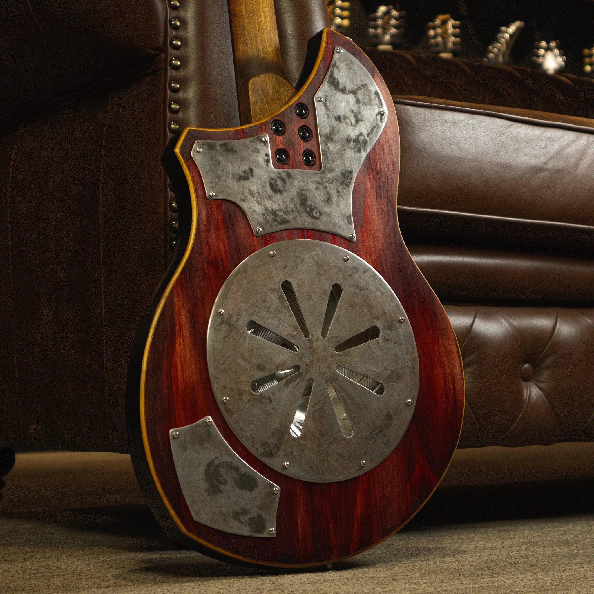 Sea Patrol Guitars 35/52 "Offset" Resonator Guitar