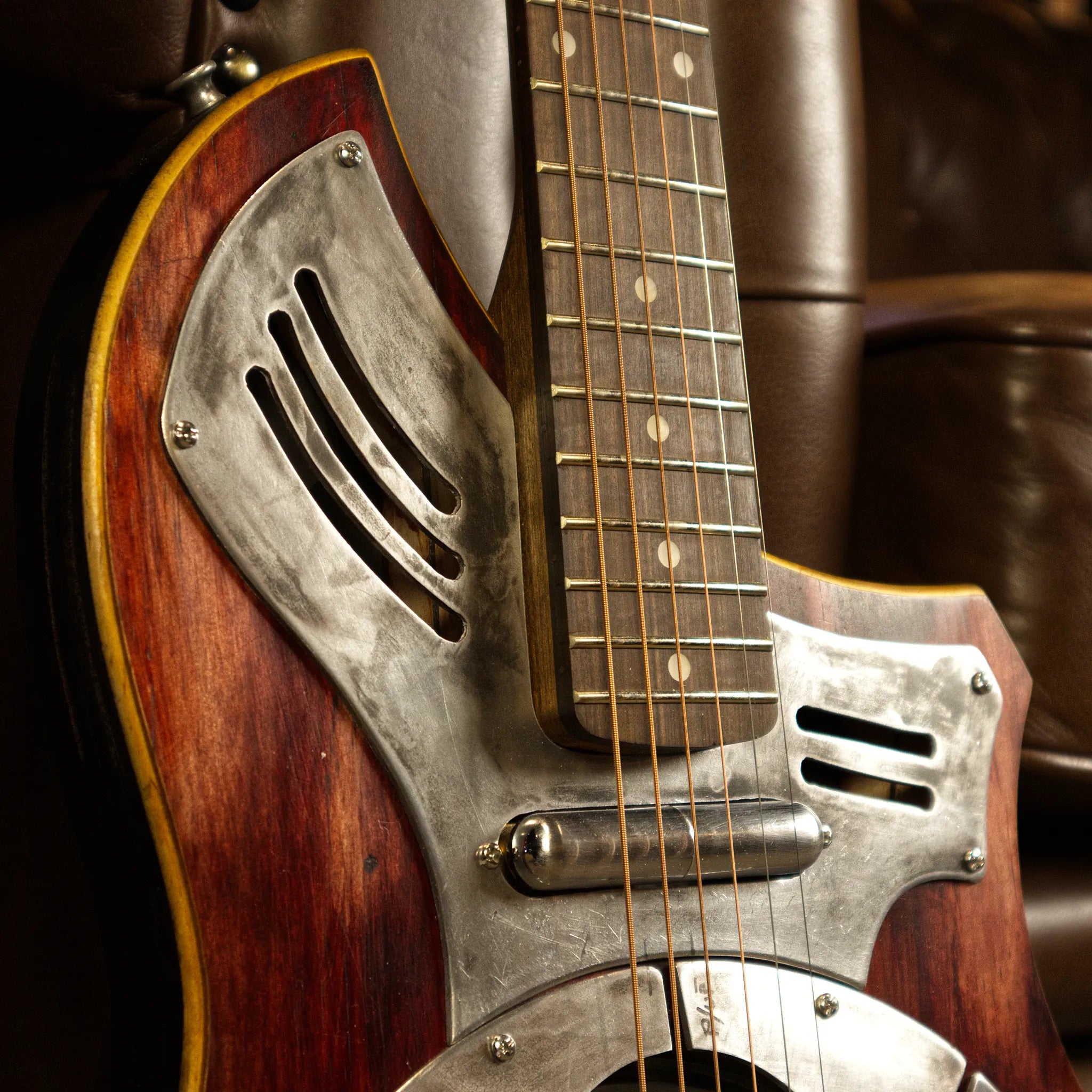 Sea Patrol Guitars 35/52 "Offset" Resonator Guitar