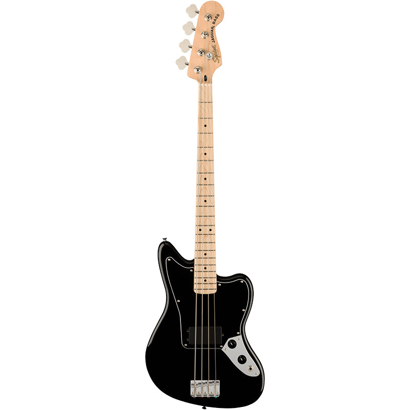 Squier Affinity Jaguar H Bass Black body ; Squier Affinity Jaguar H Bass Black all
