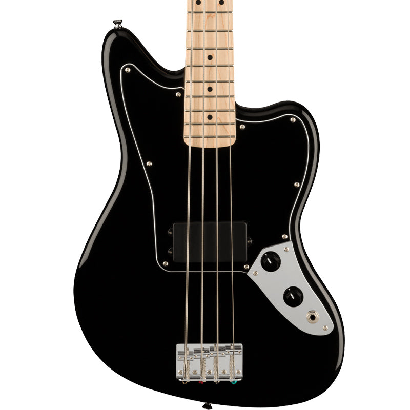 Squier Affinity Jaguar H Bass Black body ; Squier Affinity Jaguar H Bass Black all