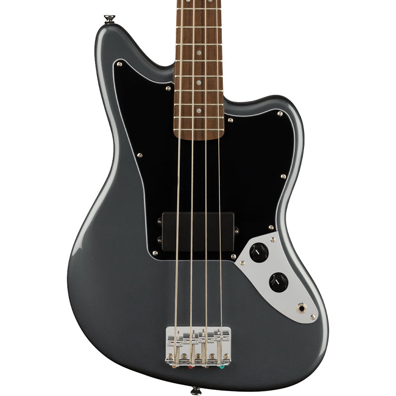 Squier Affinity Jaguar Bass H Charcoal Frost Metallic body ; Squier Affinity Jaguar Bass H Charcoal Frost Metallic all