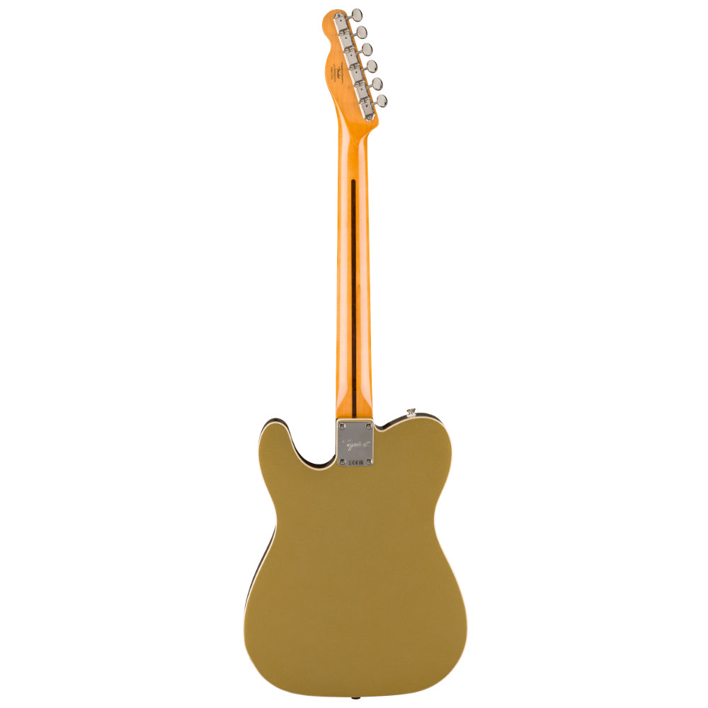 Squier Classic Vibe Telecaster Custom SH with Bigsby Aztec Gold Body View ; Squier Classic Vibe Telecaster Custom SH with Bigsby Aztec Gold Full View ; Squier Classic Vibe Telecaster Custom SH with Bigsby Aztec Gold Squier Classic Vibe Telecaster Custom SH with Bigsby Aztec Gold Back View