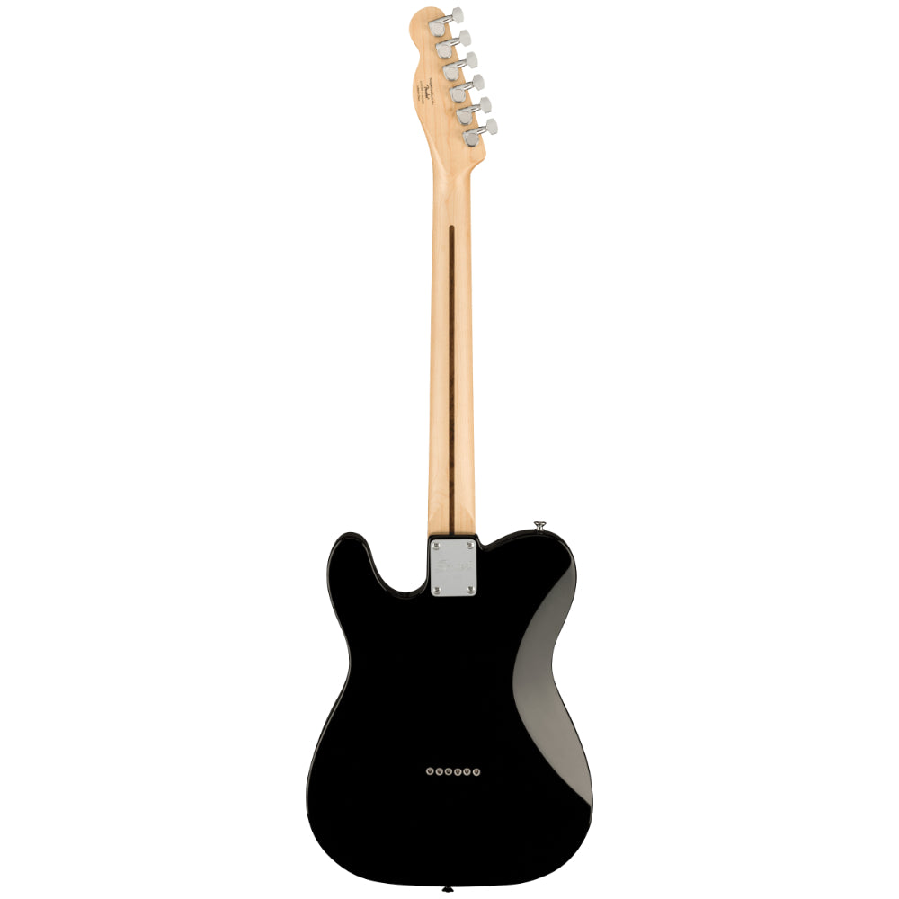 Squier Limited Edition Affinity Telecaster Black Body View ; Squier Limited Edition Affinity Telecaster Black Full View ; Squier Limited Edition Affinity Telecaster Black Back View