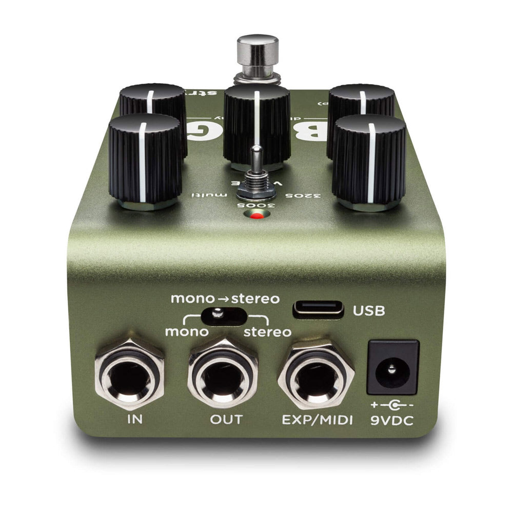 Strymon Big dBucket Digital Delay Front ; Strymon Big dBucket Digital Delay Rear