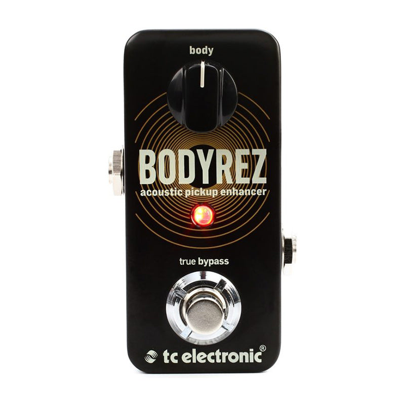 TC Electronic Bodyrez Acoustic Pickup Enhancer Pedal ; TC Electronic Bodyrez Acoustic Pickup Enhancer Pedal