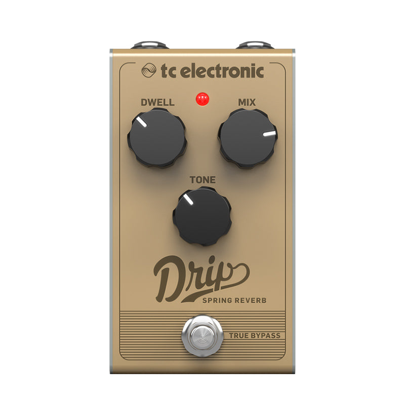 TC Electronic Drip Spring Reverb Pedal ; TC Electronic Drip Spring Reverb Pedal