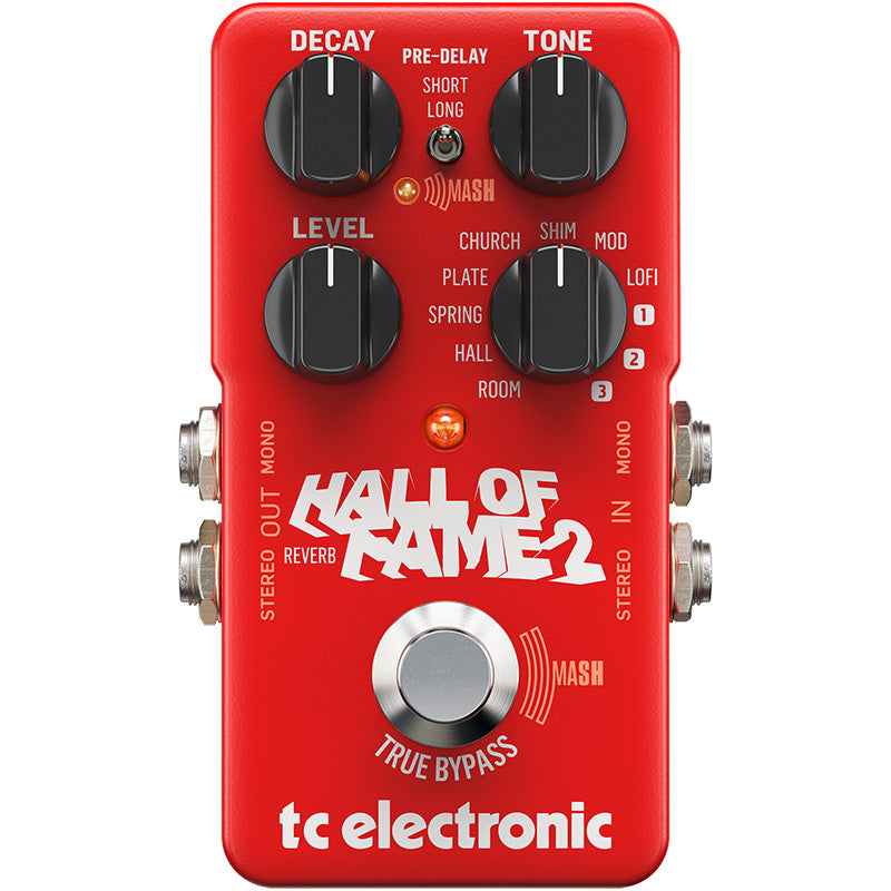 TC Electronic Hall Of Fame 2 Reverb front ; TC Electronic Hall Of Fame 2 Reverb rear