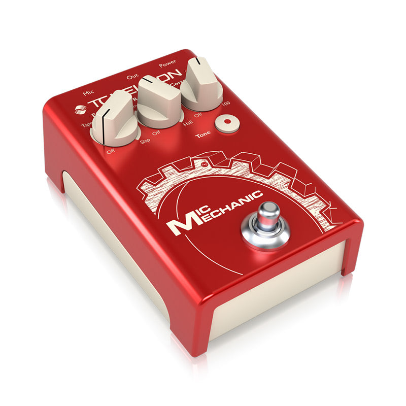 TC Helicon Mic Mechanic 2 ; TC Helicon Mic Mechanic ; TC Helicon Mic Mechanic 2 Vocal Reverb, Echo and Pitch Correction Pedal