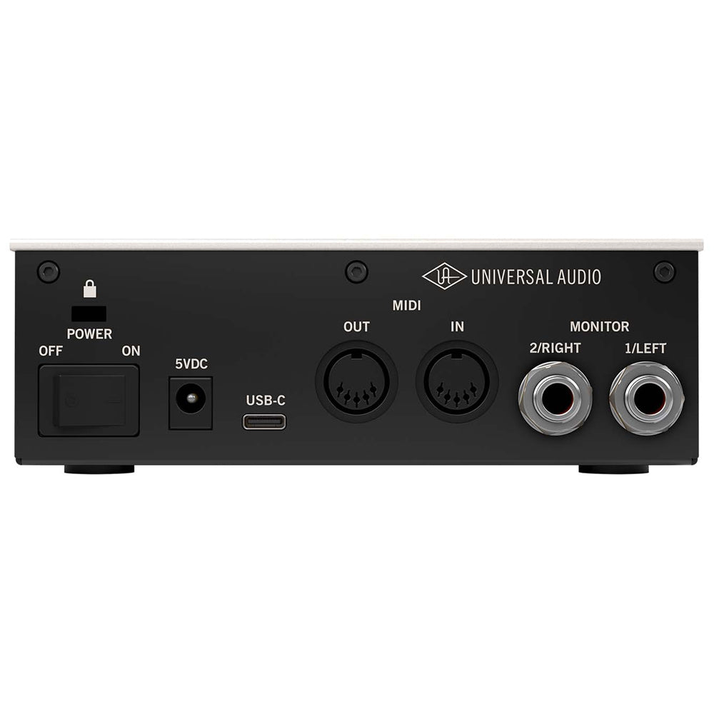 UA VOLT1 Front ; UA VOLT1 Rear ; Universal Audio Volt 1 Audio Interface