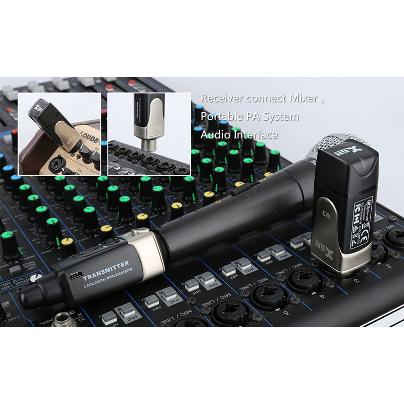 Xvive Audio U3 ; Xvive Audio U3 Wireless Mic System