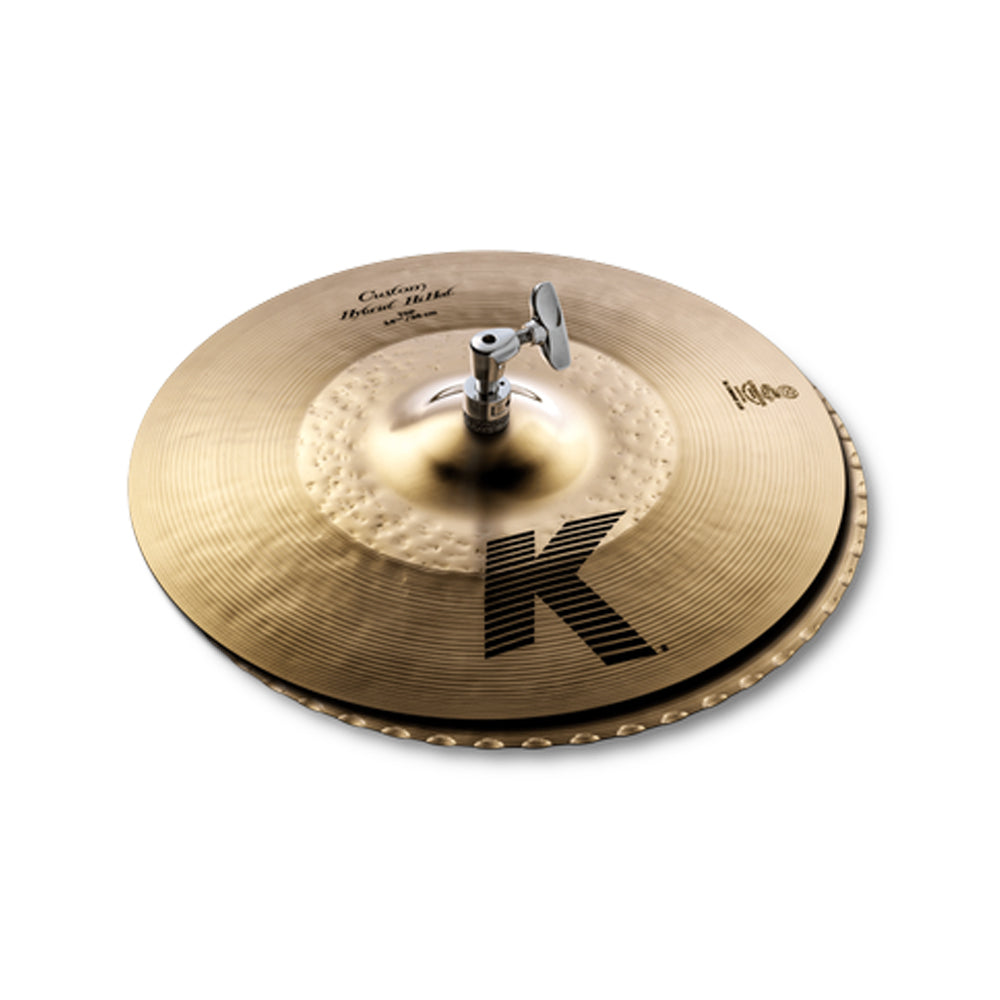 Zildjian 14 1/4" K Custom Hybrid Hi Hats ; Zildjian 14 1/4" K Custom Hybrid Hi Hats Pair