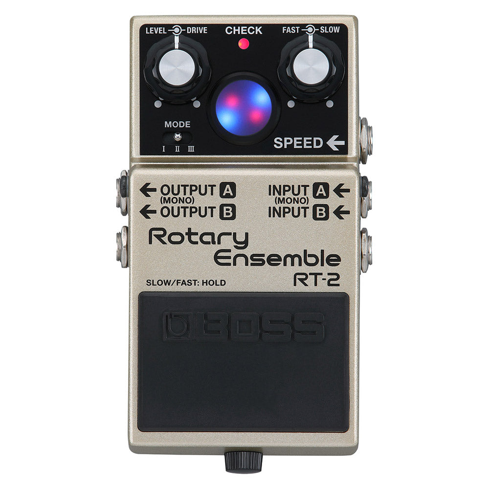 Boss RT2 Rotary Ensemble ; Boss RT2 Rotary Ensemble alternate angle ; Boss RT2 Rotary Ensemble top view
