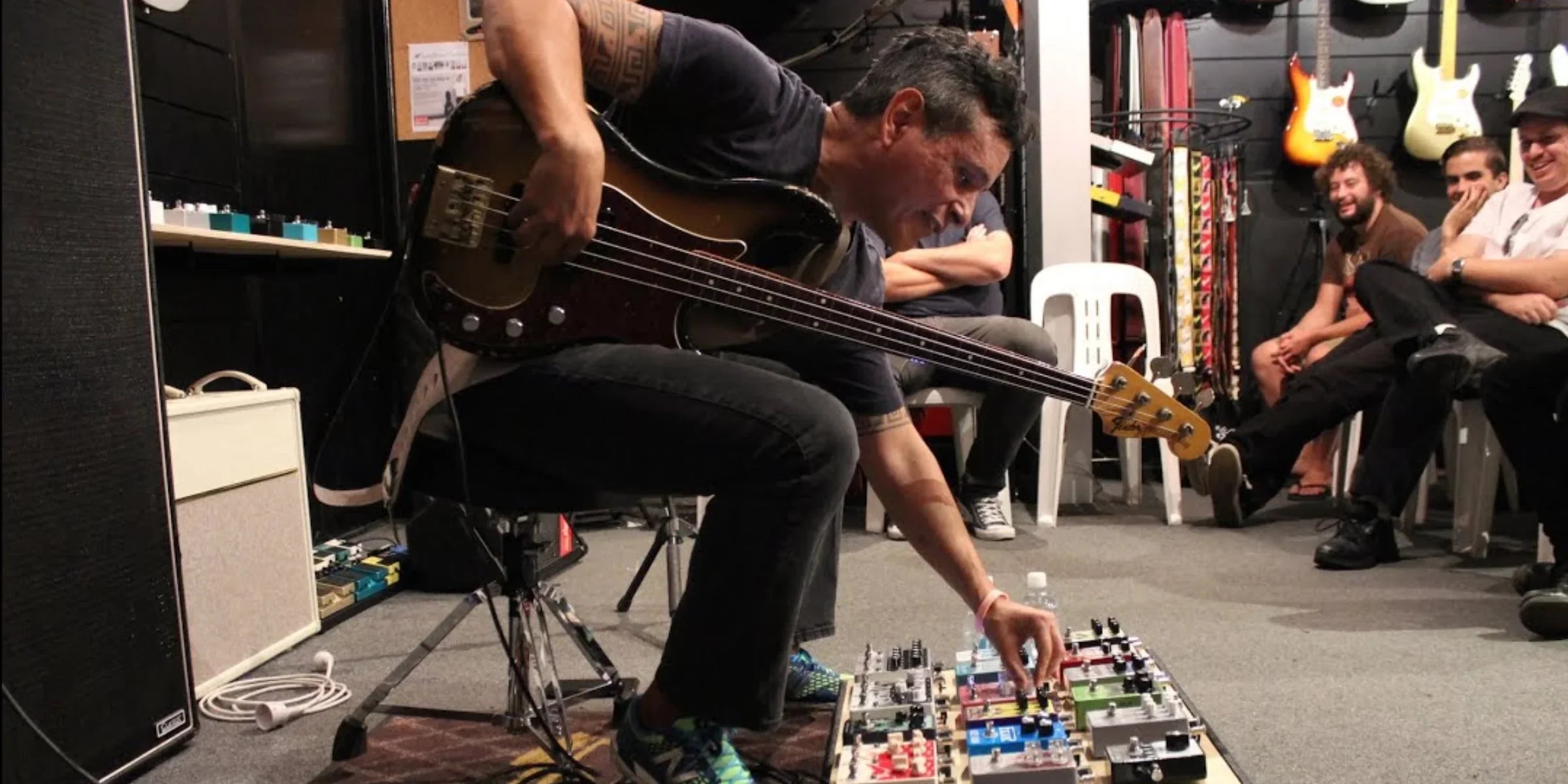Juan Alderete Earthquaker Devices Clinic