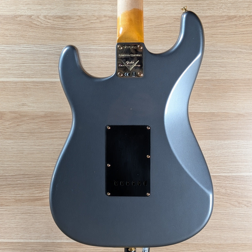 1965 Dual Mag Stratocaster Journeyman Relic (Faded Aged Charcoal Frost Metallic) ; Fender Custom Shop Limited Edition 1965 Dual Mag Stratocaster Journeyman Relic (Faded Aged Charcoal Frost Metallic) ; Fender Custom Shop Limited Edition 1965 Dual Mag Stratocaster Journeyman Relic (Faded Aged Charcoal Frost Metallic) ; Fender Custom Shop Limited Edition 1965 Dual Mag Stratocaster Journeyman Relic (Faded Aged Charcoal Frost Metallic)