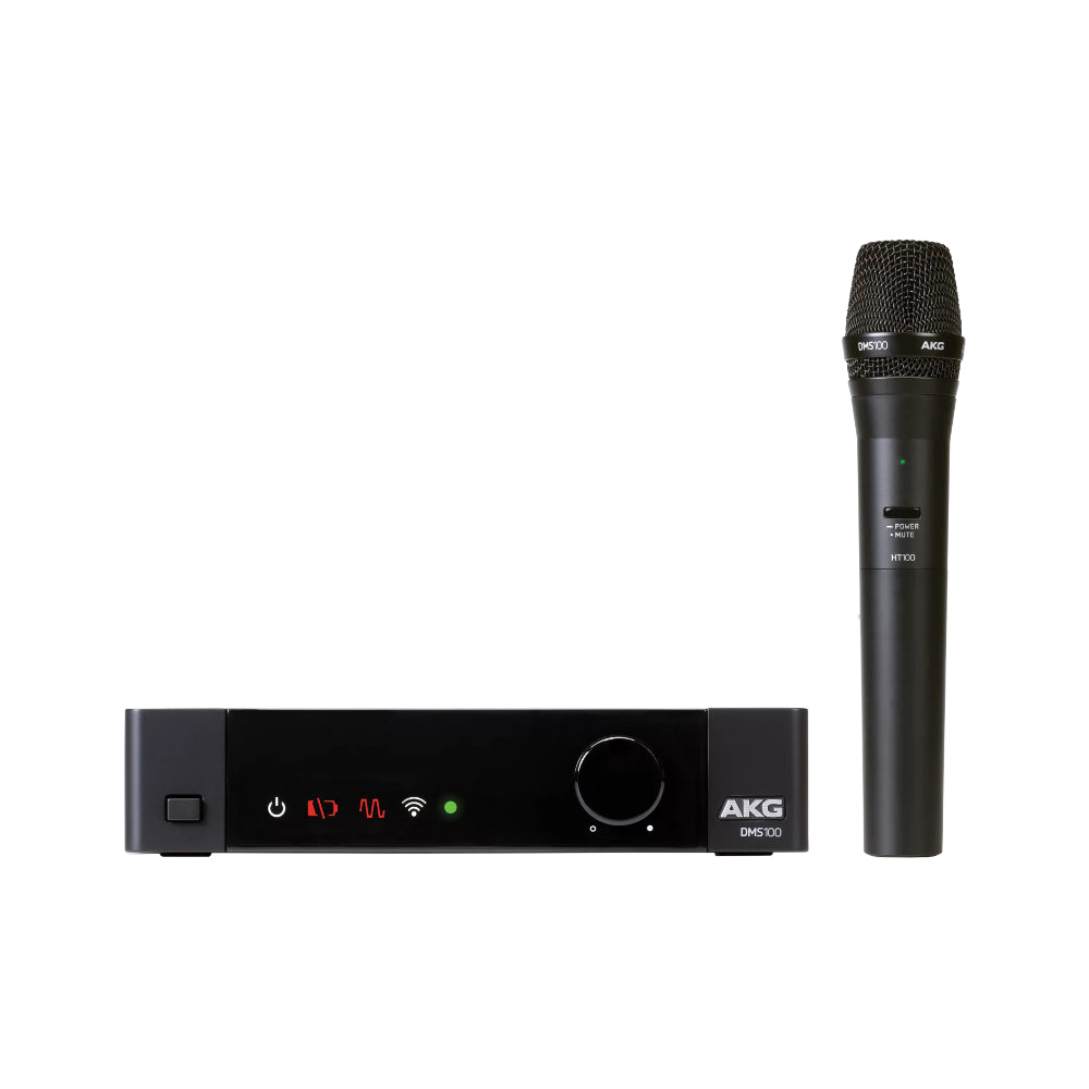 AKG DMS100 Vocal Wireless System Microphone & Receiver ; AKG DMS100 Vocal Wireless System Microphone