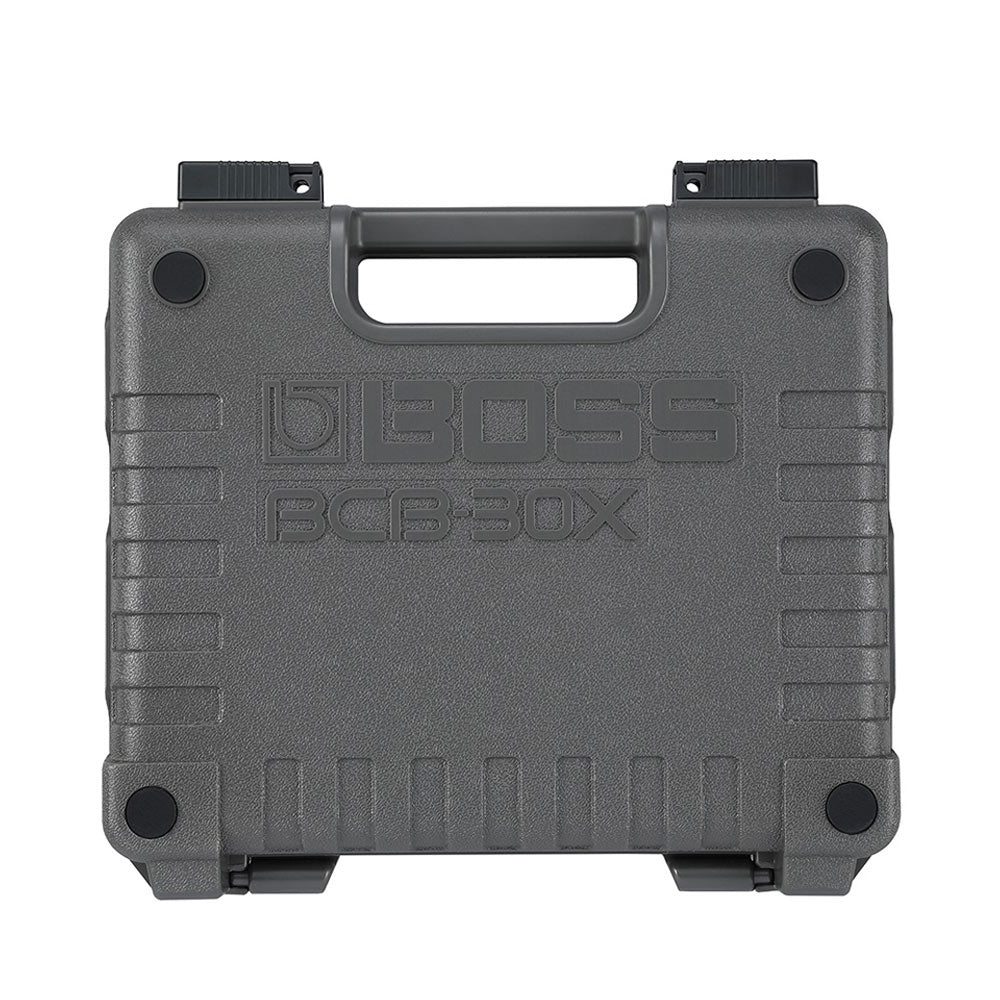 Boss BCB 30X Pedal Board Top ; Boss BCB 30X Pedal Board Overview ; Boss BCB 30X Pedal Board Inner ; Boss BCB 30X Pedal Board Handle ; Boss BCB 30X Pedal Board Bottom