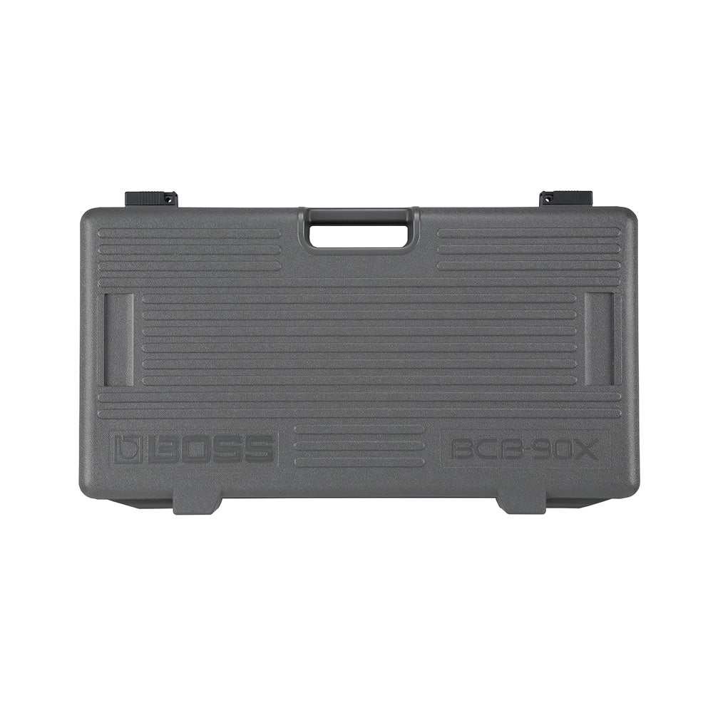 Boss BCB90X Pedal Board Top ; Boss BCB90X Pedal Board Inner ; Boss BCB90X Pedal Board Overview ; Boss BCB90X Pedal Board Handle ; Boss BCB90X Pedal Board Bottom