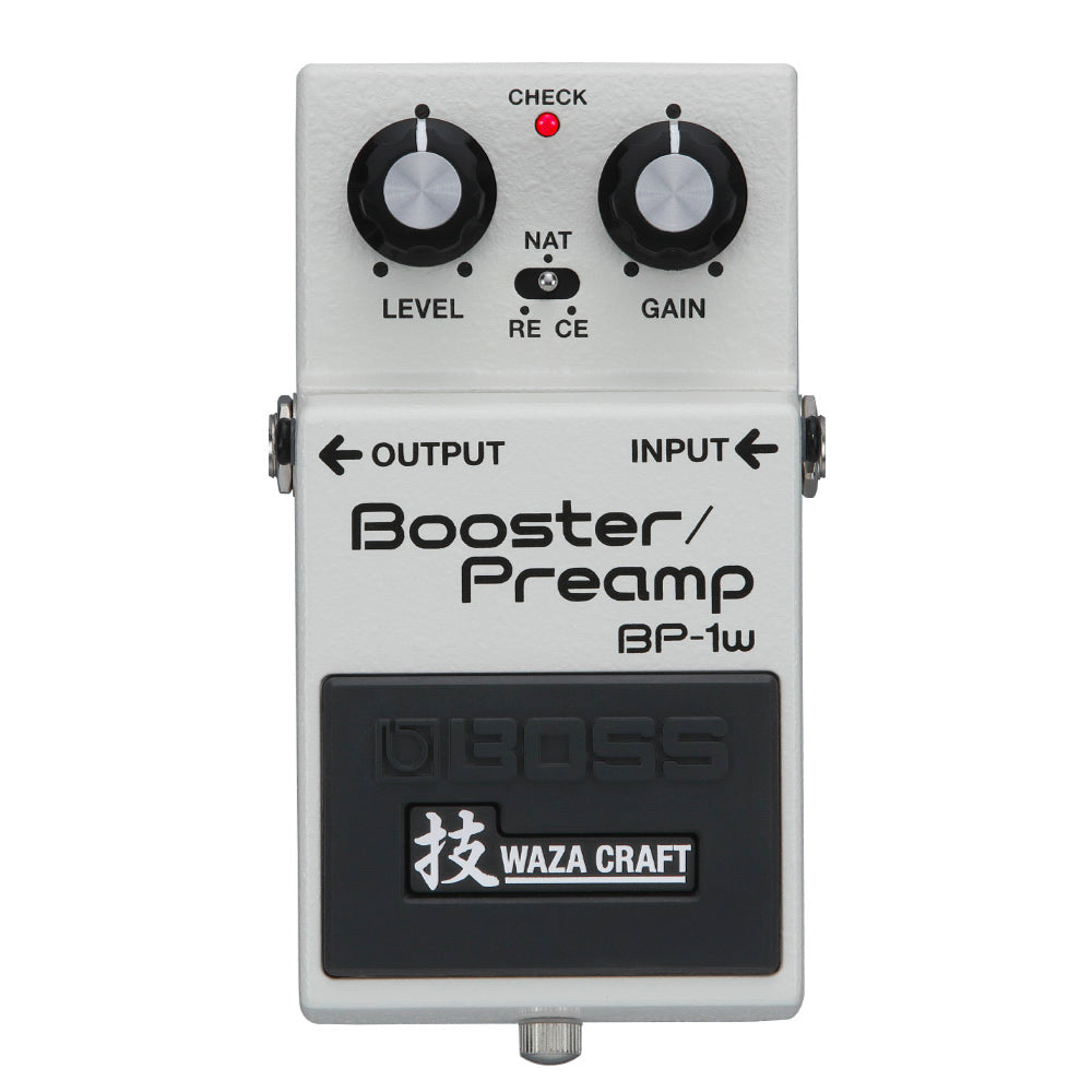 Boss BP-1W Waza Craft Preamp / Booster ; Boss BP-1W Waza Craft Preamp / Booster Rear
