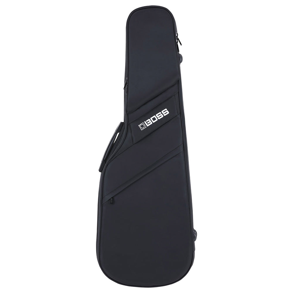 Boss CB-EG20 Pro Electric Guitar Gig Bag Front ; Boss CB-EG20 Pro Electric Guitar Gig Bag Open ; Boss CB-EG20 Pro Electric Guitar Gig Bag Rear ; Boss CB-EG20 Pro Electric Guitar Gig Bag Handle
