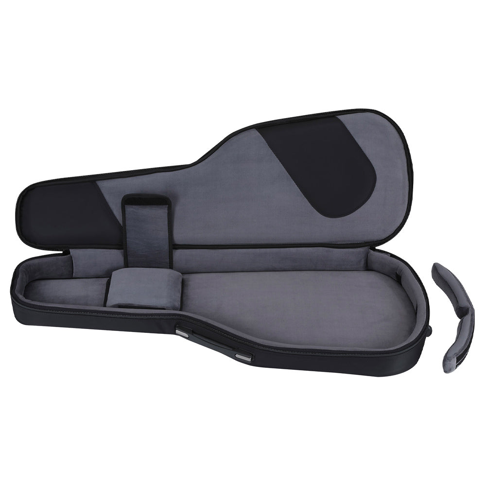 Boss CB-EG20 Pro Electric Guitar Gig Bag Front ; Boss CB-EG20 Pro Electric Guitar Gig Bag Open ; Boss CB-EG20 Pro Electric Guitar Gig Bag Rear ; Boss CB-EG20 Pro Electric Guitar Gig Bag Handle