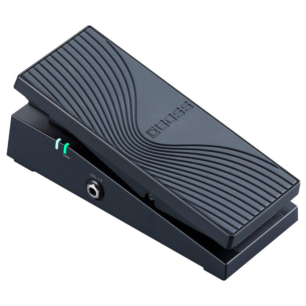 Boss EV-1-WL Wireless Midi Expression Pedal Angle ; Boss EV-1-WL Wireless Midi Expression Pedal Side ; Boss EV-1-WL Wireless Midi Expression Pedal Rear