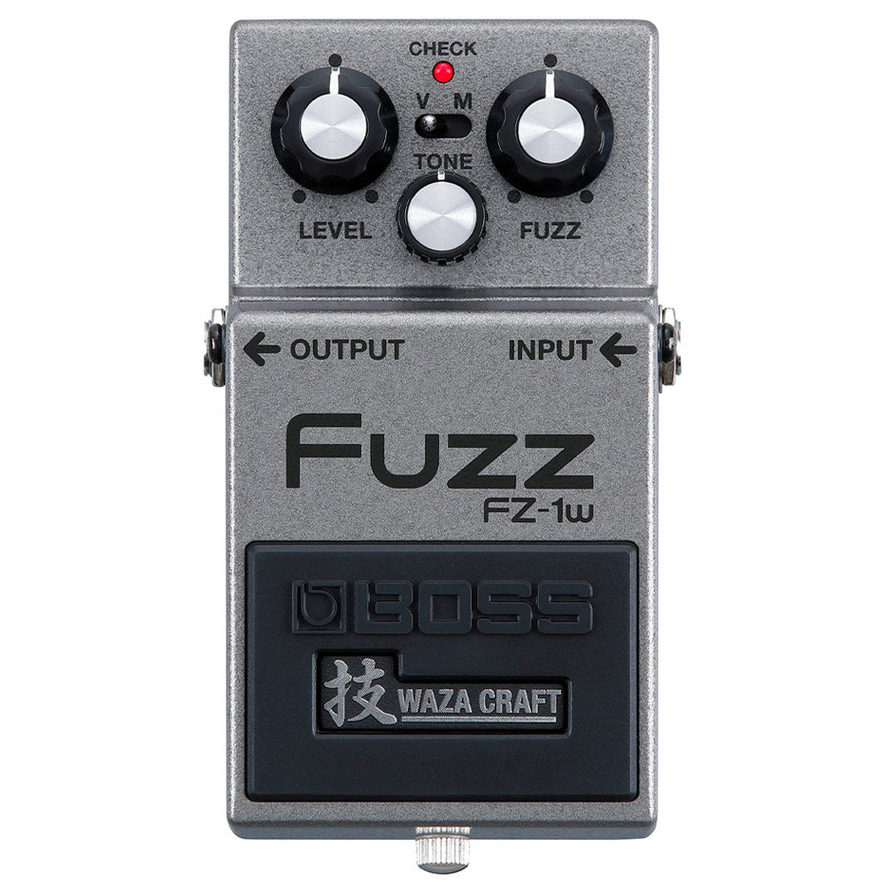 Boss FZ1W Waza Craft Fuzz Top ; Boss FZ1W Waza Craft Fuzz Overview ; Boss FZ1W Waza Craft Fuzz Topside
