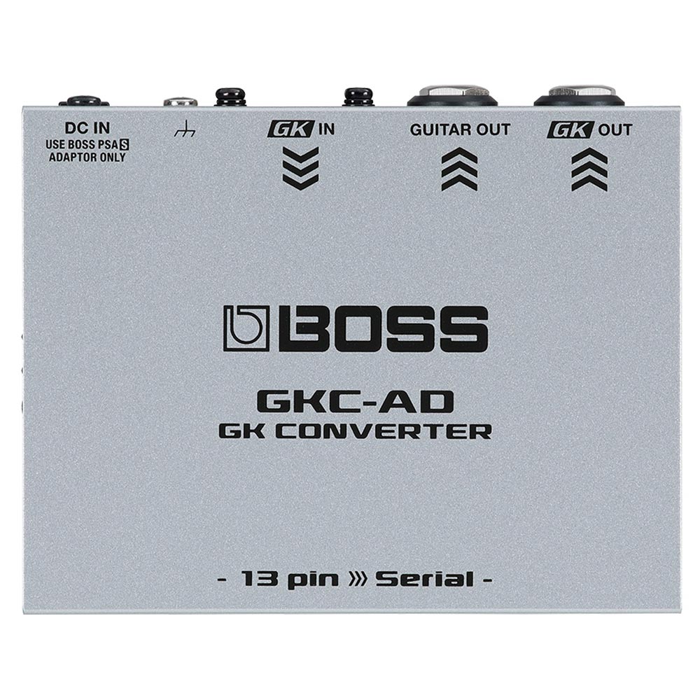 Boss GKC-AD GK Guitar Synth Converter Front ; Boss GKC-AD GK Guitar Synth Converter Angle