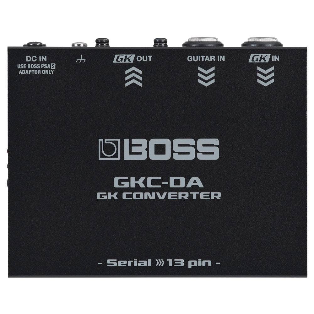 Boss GKC-DA GK Guitar Synth Converter Front ; Boss GKC-DA GK Guitar Synth Converter Angle