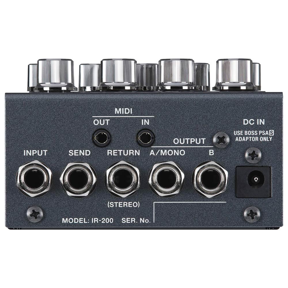 Boss IR200 Above ; Boss IR200 Side ; Boss IR200 Rear