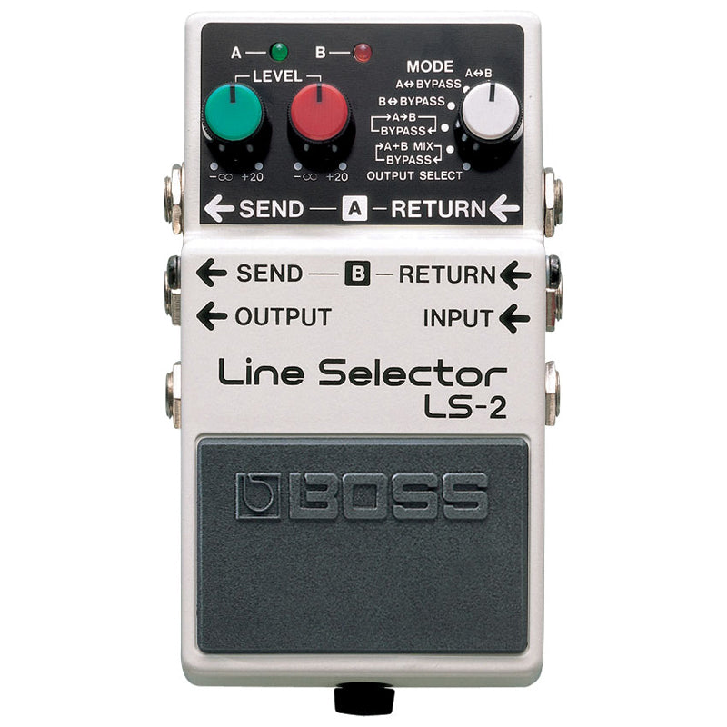 Boss LS2 line selector ; Boss LS2 line selector