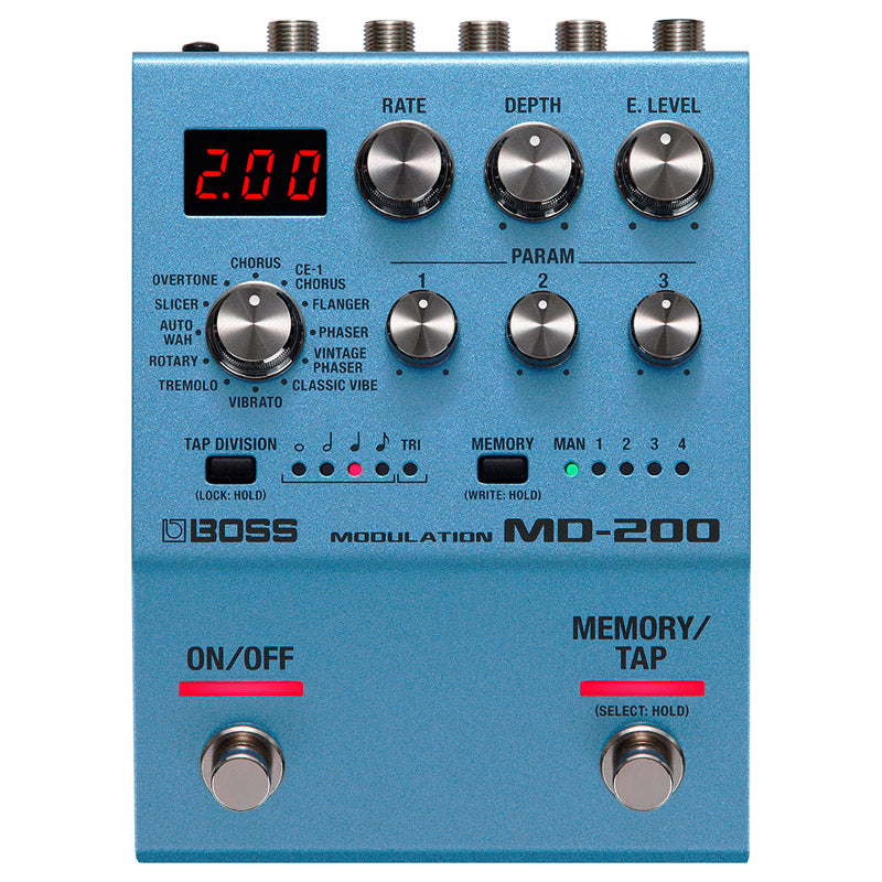Boss MD200 ; Boss MD-200 Modulation Pedal ; Boss MD-200 Modulation Pedal