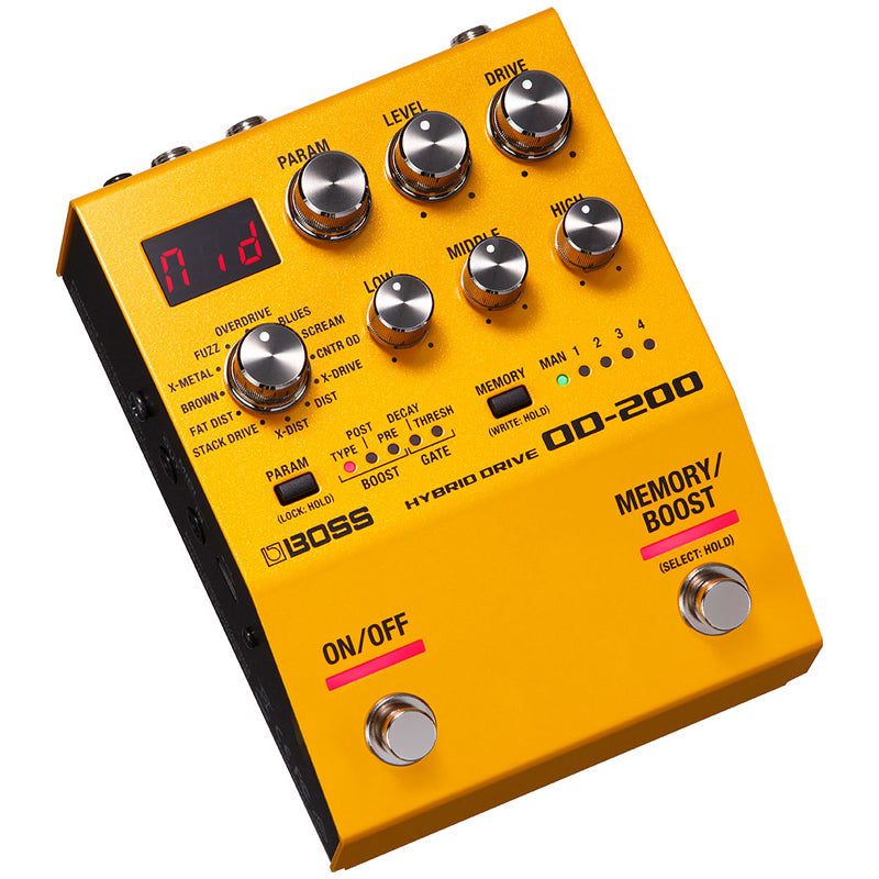 Boss OD200 ; Boss OD-200 Hybrid Drive ; Boss OD-200 Hybrid Drive