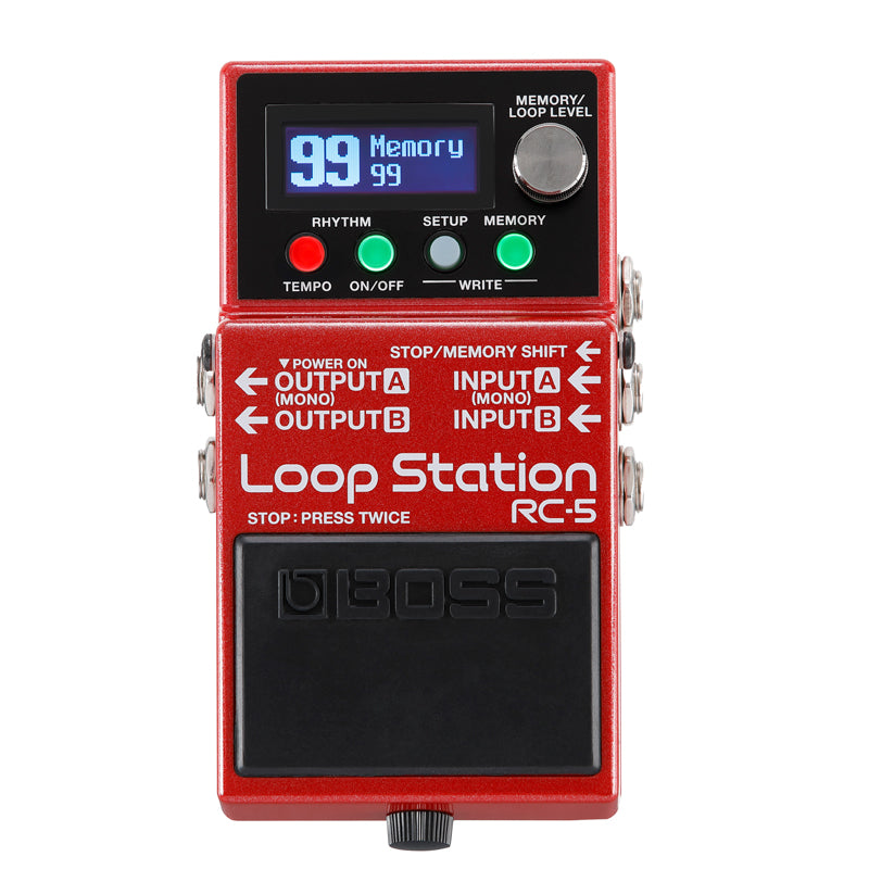 Boss RC-5 Loop Station ; Boss RC-5 ; Boss RC-5 Loop Station Rear