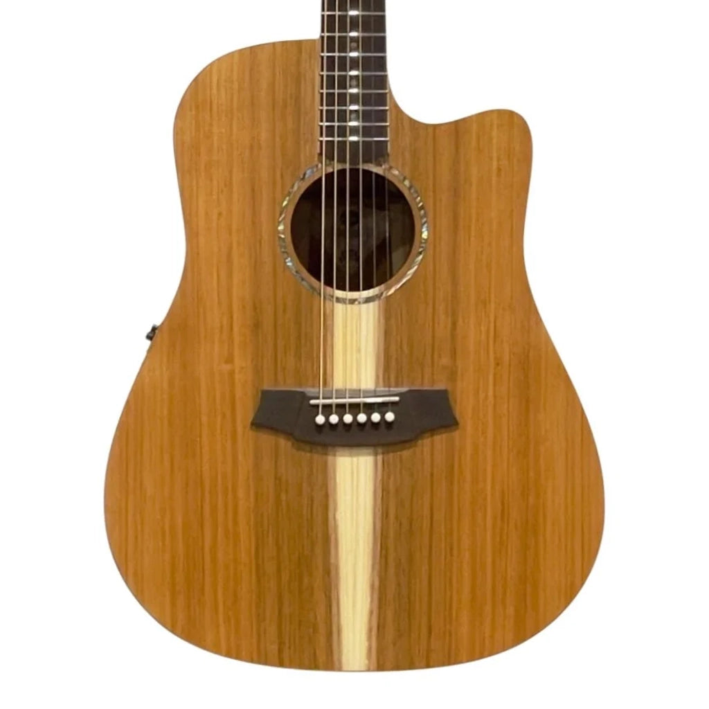 Cole Clark Studio FL1EC All-Blackwood Dreadnought Acoustic Guitar