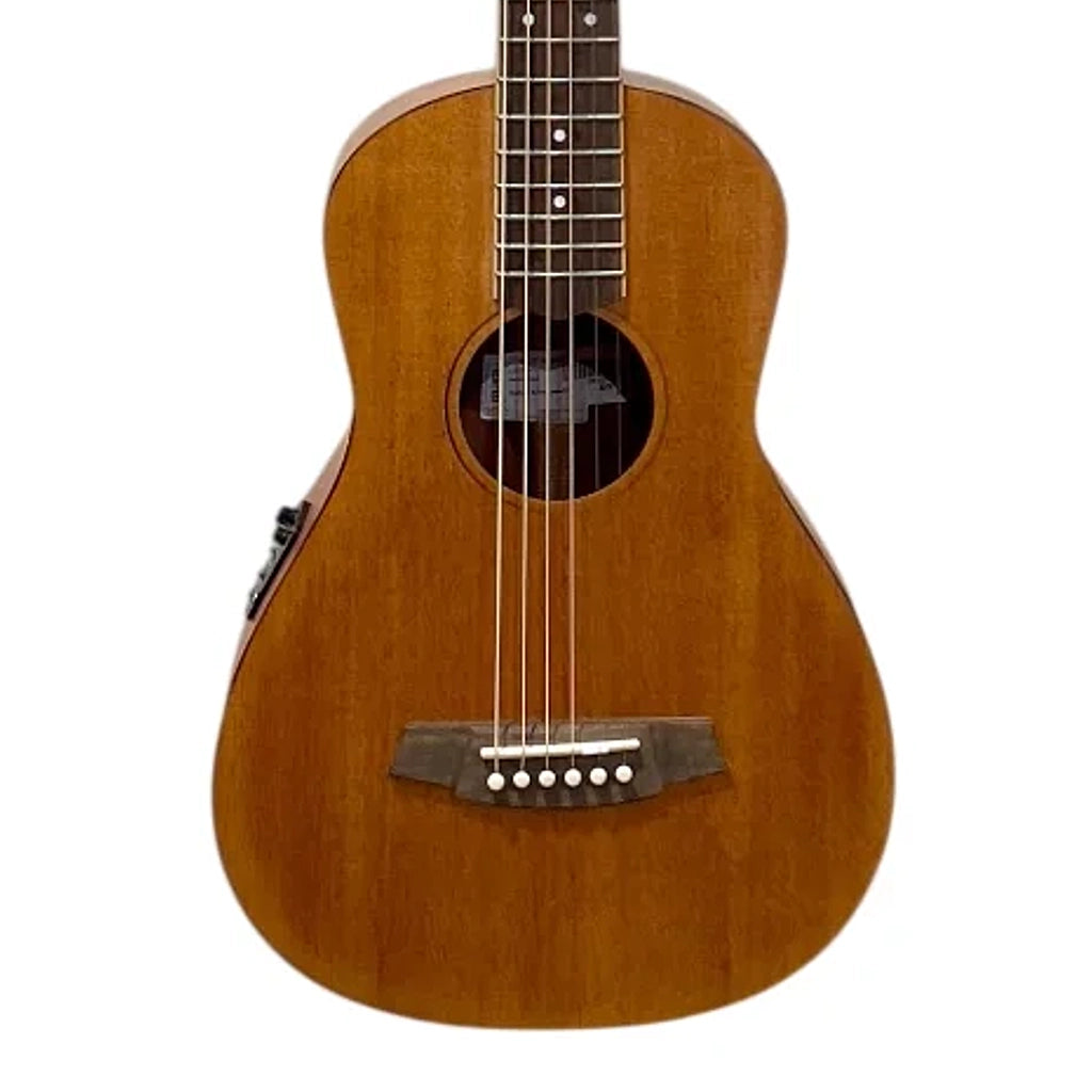 Cole Clark Studio PM1E All-Mahogany Parlour Mini Acoustic Guitar