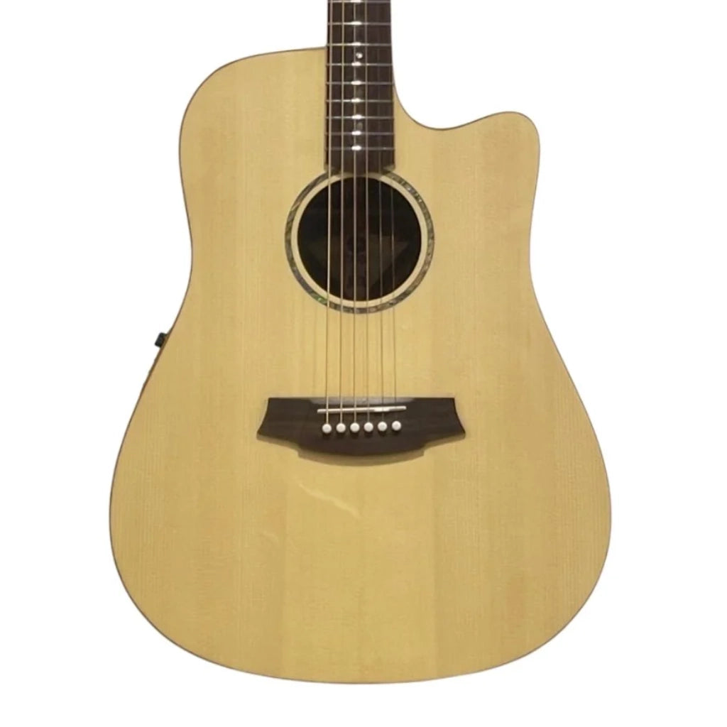 Cole Clark Studio FL1EC Spruce Rosewood Dreadnought Acoustic Guitar