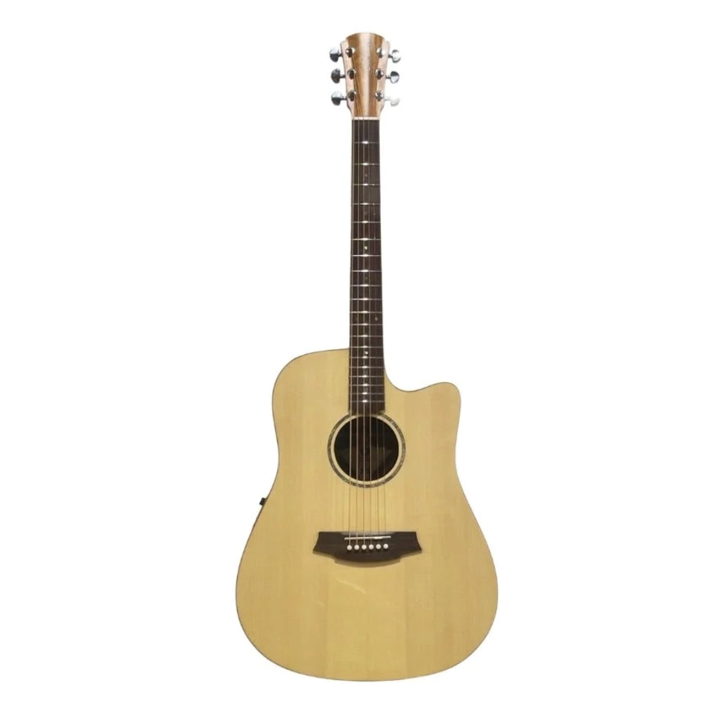 Cole Clark Studio FL1EC Spruce Rosewood Dreadnought Acoustic Guitar