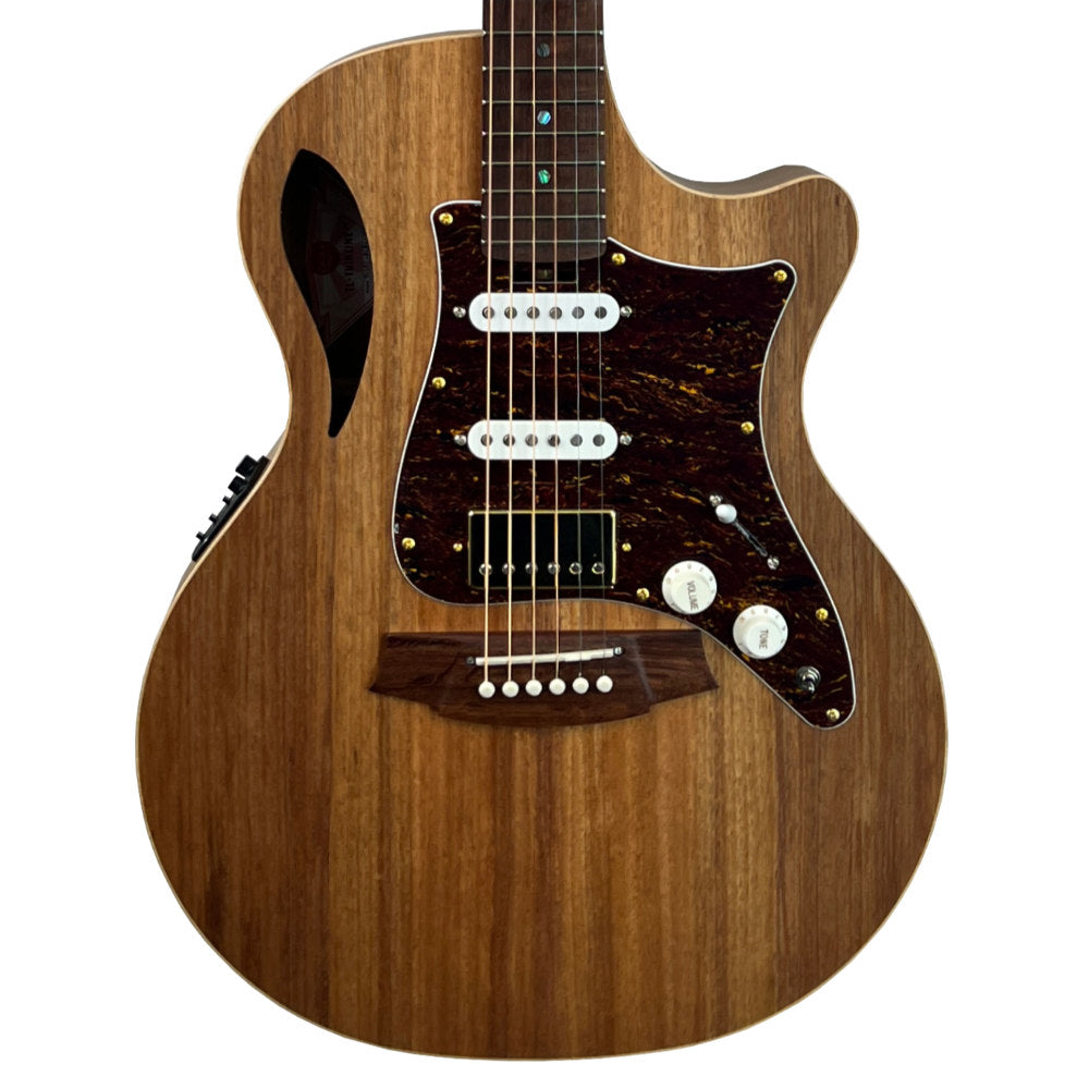 Cole Clark TL2EC-BLBL-AE-HSS Body View ; Cole Clark TL2EC-BLBL-AE-HSS Full View ; Cole Clark TL2EC-BLBL-AE-HSS Back View