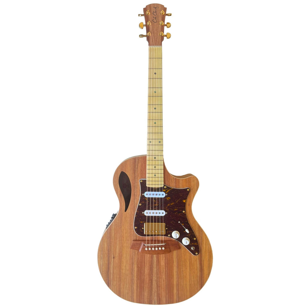 Cole Clark True Hybrid TL2EC HSS Blackwood - Blackwood Guitar Front ; Cole Clark True Hybrid TL2EC HSS Blackwood - Blackwood Guitar Full ; Cole Clark True Hybrid TL2EC HSS Blackwood - Blackwood Guitar Full Rear ; Cole Clark True Hybrid TL2EC HSS Blackwood - Blackwood Guitar Headstock ; Cole Clark True Hybrid TL2EC HSS Blackwood - Blackwood Guitar Headstock Rear