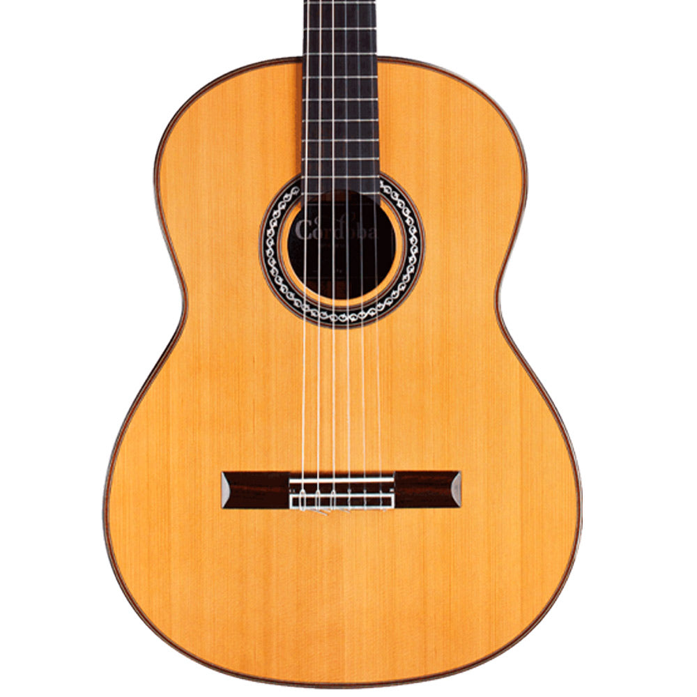 Cordoba C9 Crossover Classical Guitar - Cedar Front ; Cordoba C9 Crossover Classical Guitar - Cedar Full