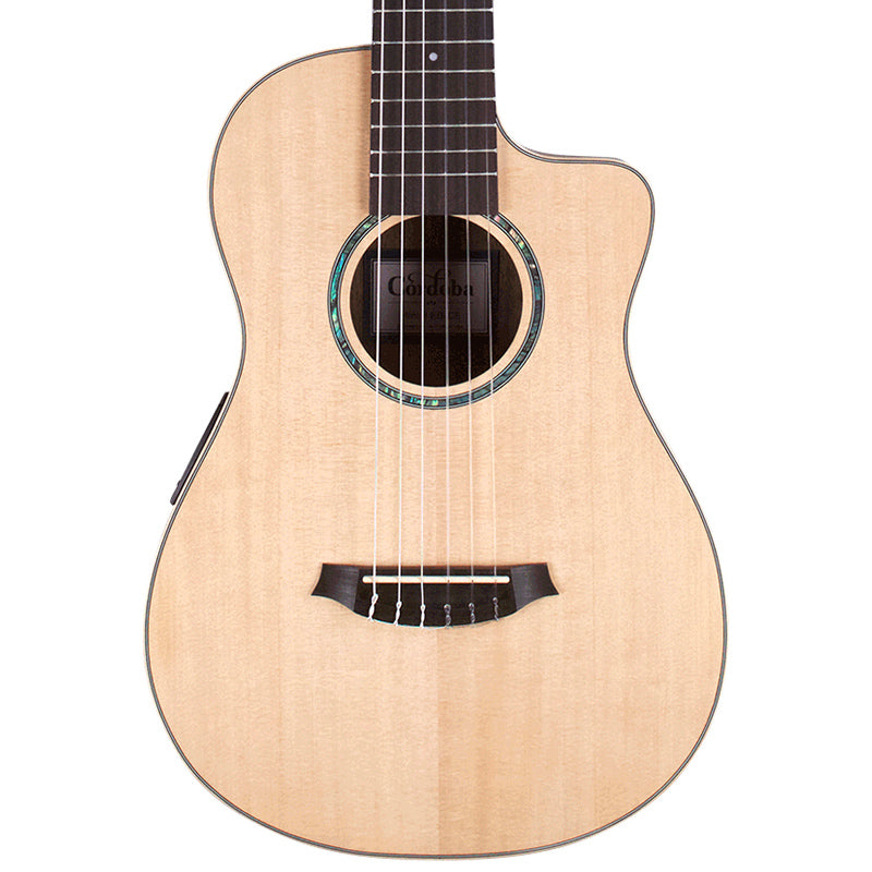 Cordoba Mini II EB CE ; Cordoba Mini II EB-CE Classical Guitar Full