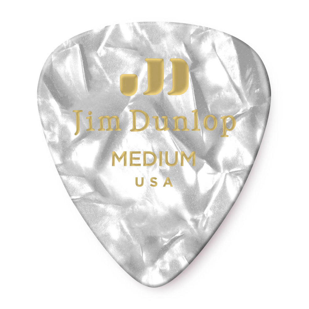 Dunlop Celluloid Pearloid Medium Guitar Picks - 12 Pack